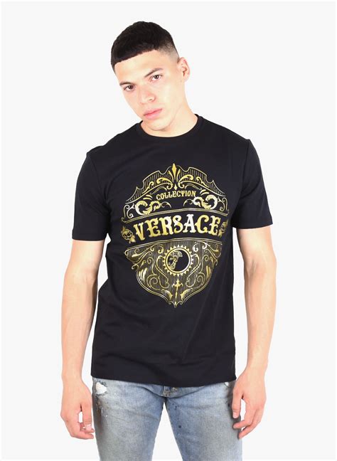 versace collection t shirt black